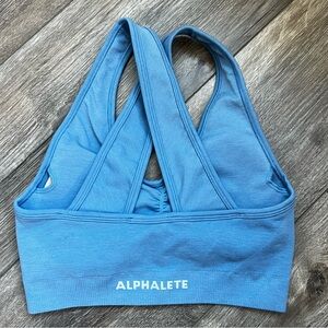 Alphalete NWOTAmplify Criss Cross Back Seamless Sports Bra Size Small